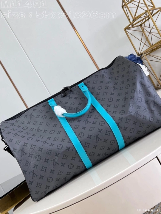 AAA Replica Ru VUITTON BANDOULIERE KEEPALL 55 LOUIS 0810